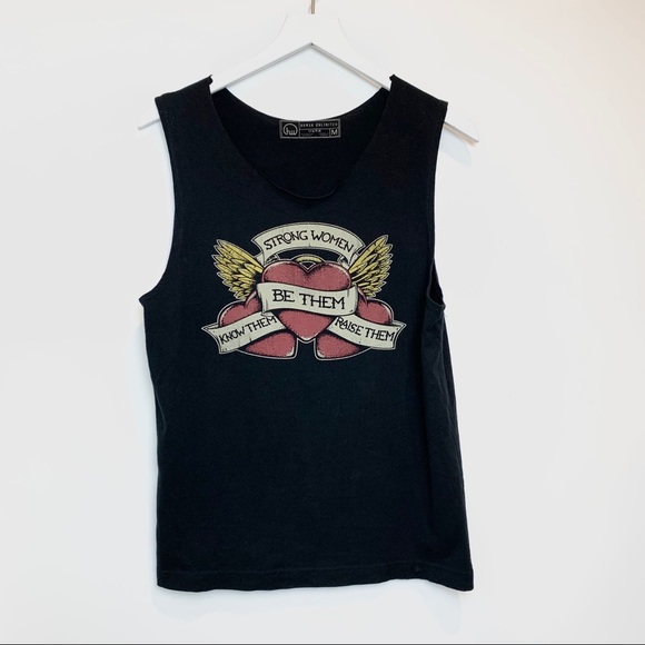 Human Unlimited Tops - Human Unlimited "Strong Women Be... Sleeveless Tee
